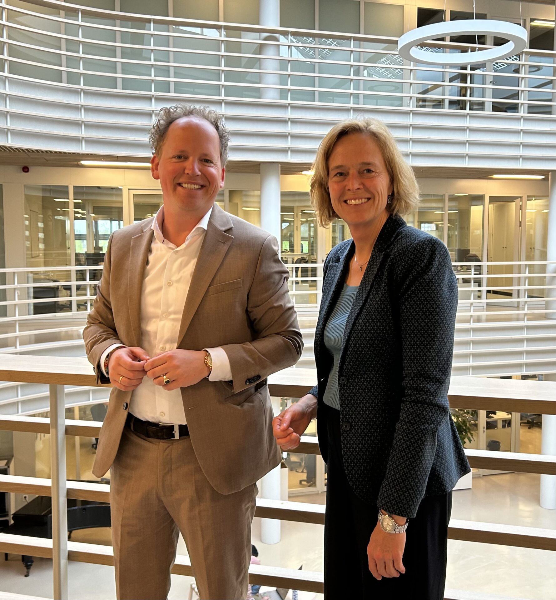 Bezoek europarlementariër aan Watercampus