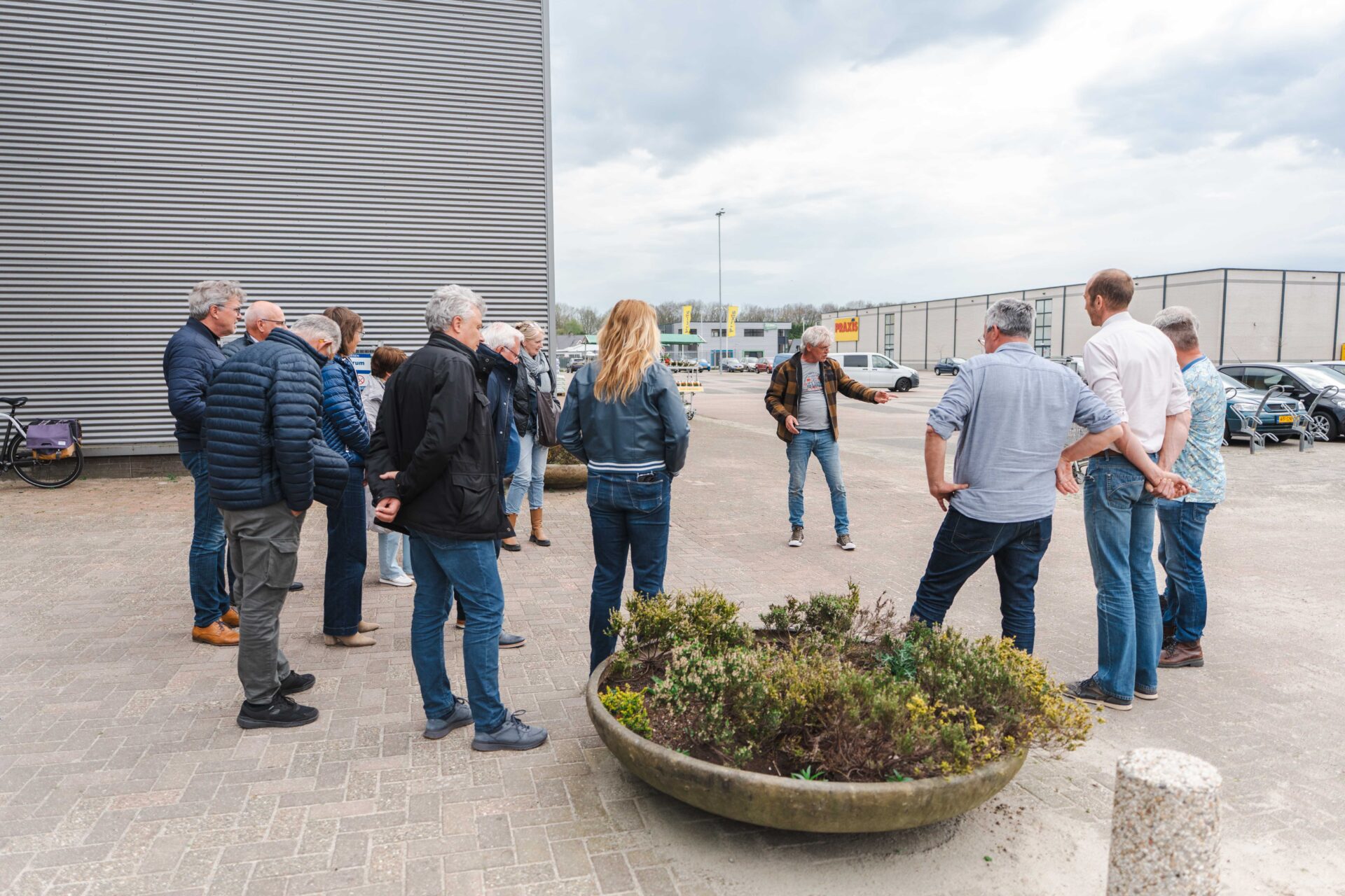 Bert Natuur op de Hemrik - vergroening bedrijventerrein. Foto: Mitch de Pon