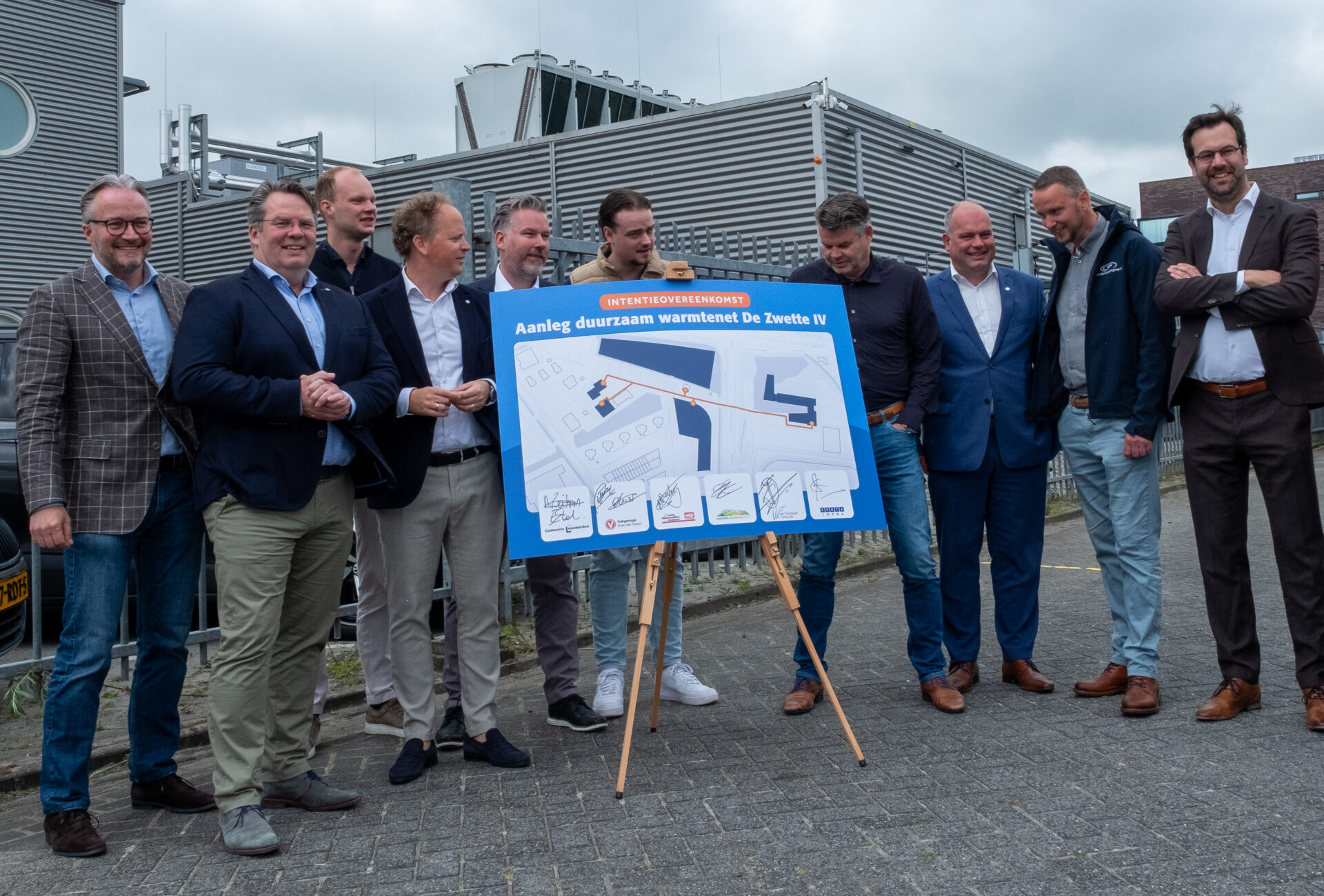 Eerste stap gezet voor aanleggen warmtenet op De Zwette