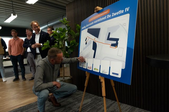 Ondertekening warmtenet