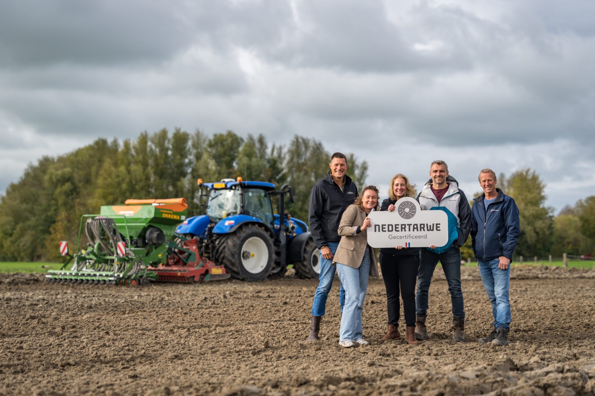 Eerste urban tarweveld in Leeuwarden