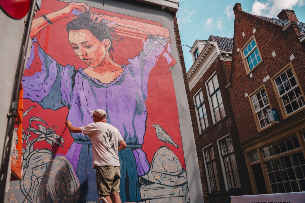 Nieuwe Street Art Route zorgt voor meer beleving in binnenstad