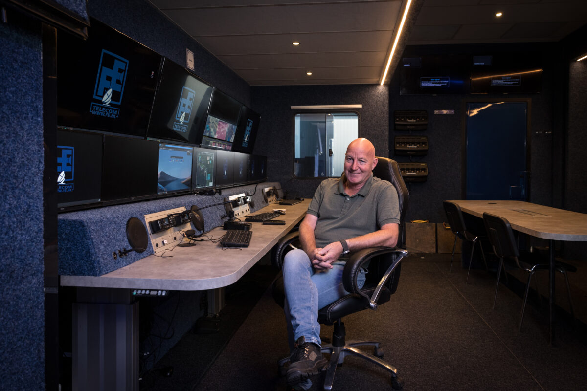 Johan de Haan van FE Telecom: 'Alles onder controle'