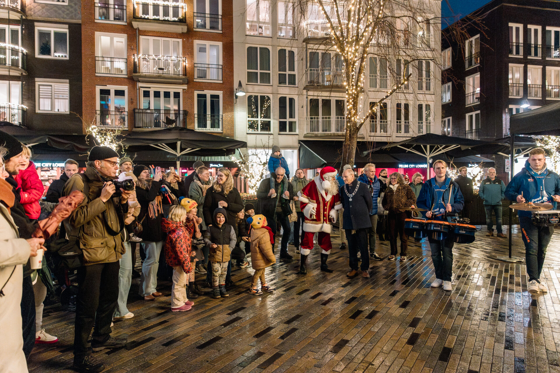 Duurzame kerstboom in Leeuwarden