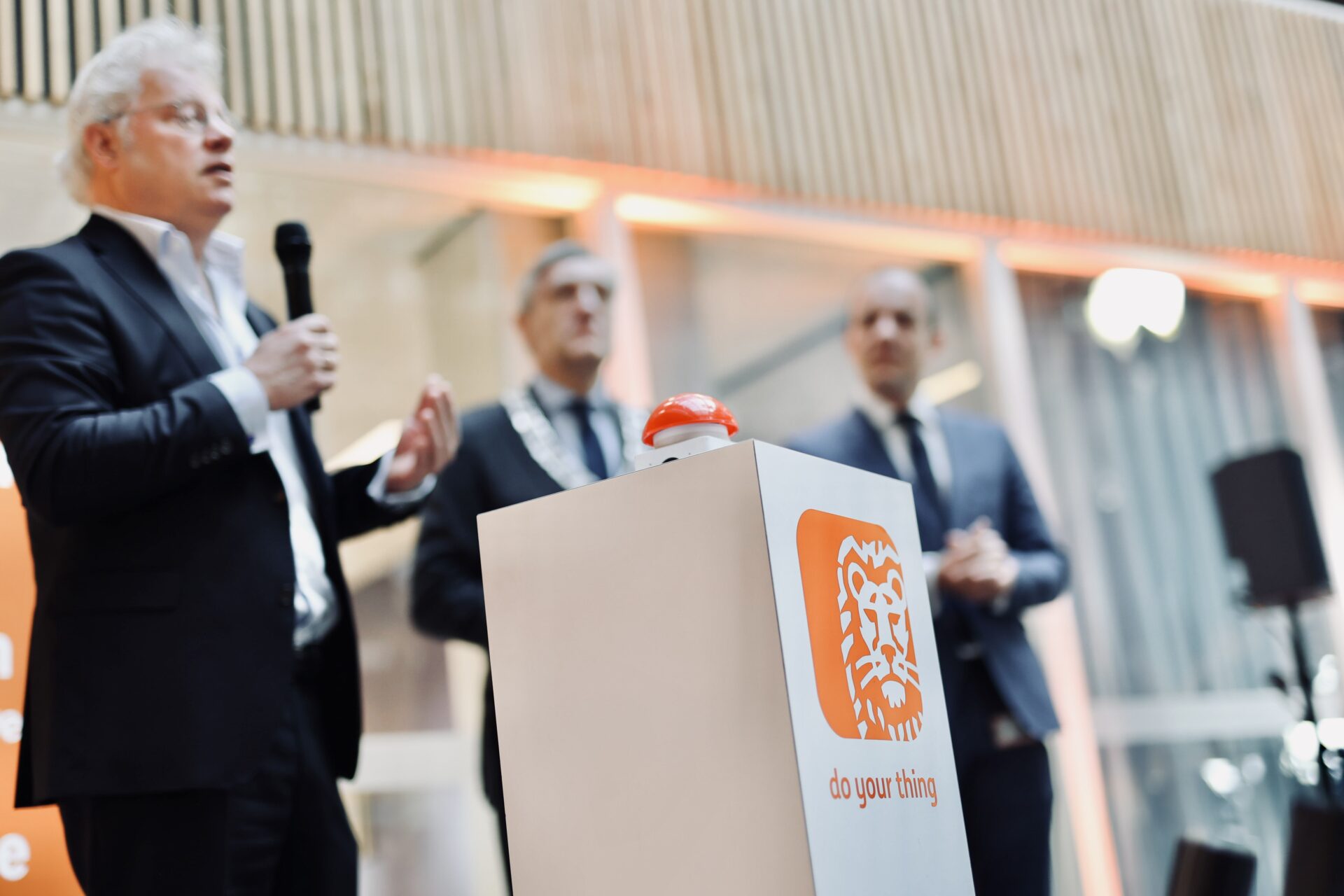 Opening nieuw ING-kantoor Leeuwarden