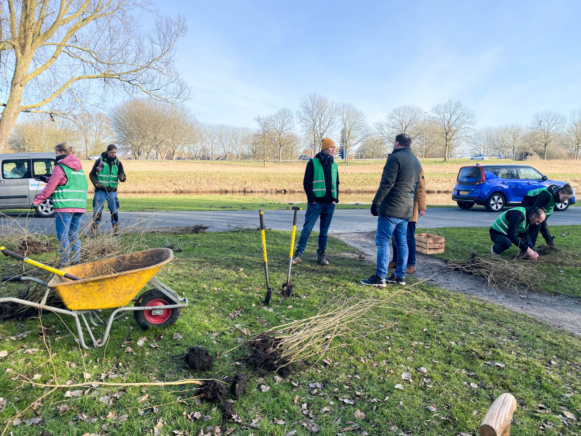 Oogstdag bedrijventerreinen