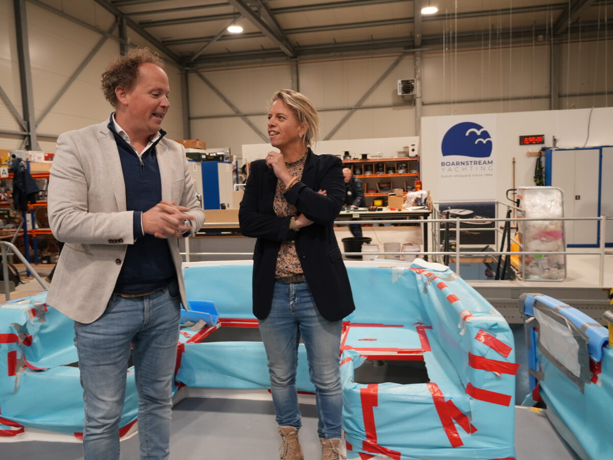 Inspirerend bezoek aan Boarnstream Yachting
