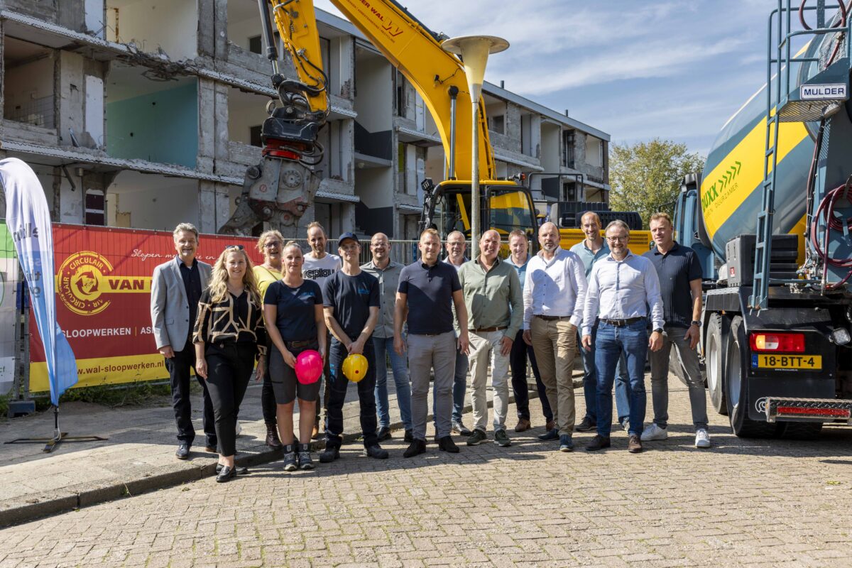 Heechterp Vernieuwt met circulair beton