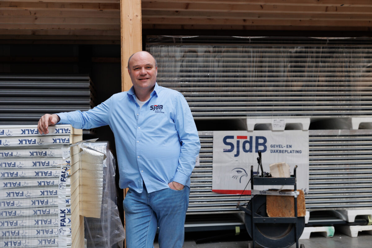Sjoerd de Boer: trendsetter met sandwichpanelen in Fryslân
