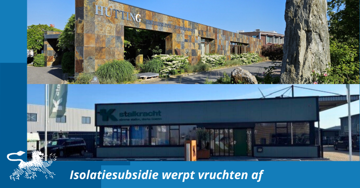 Isolatiesubsidie werpt vruchten af: ondernemers delen hun verhaal