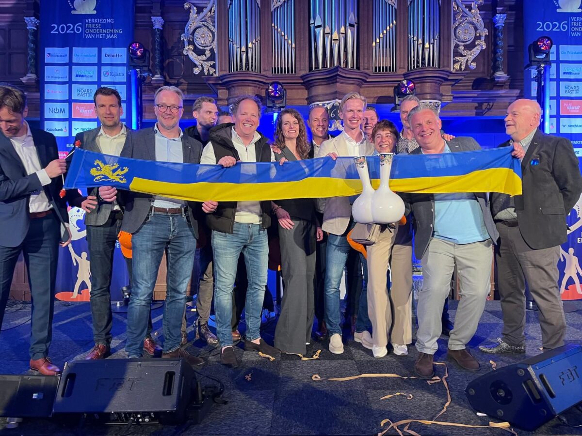 Miedema uit Leeuwarden wint Friese Ondernemersprijs 2026