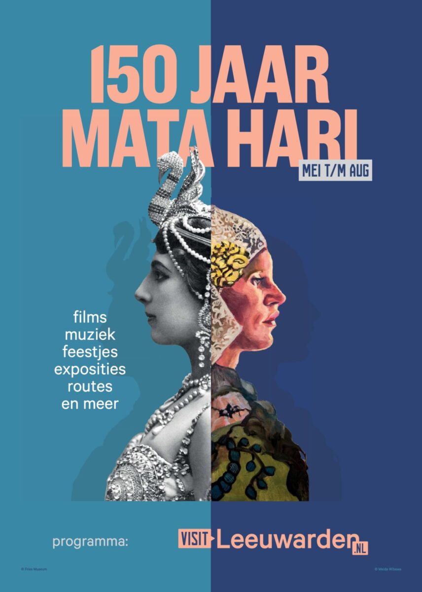 Leeuwarden viert Mata Hari's 150e verjaardag groots