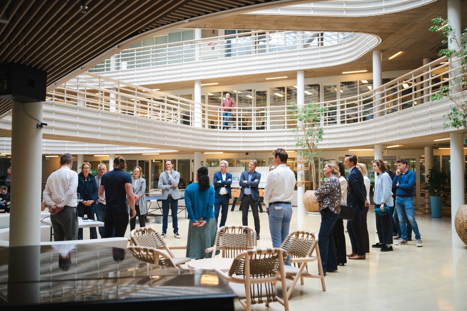 Bezoek Tweede Kamerleden aan WaterCampus