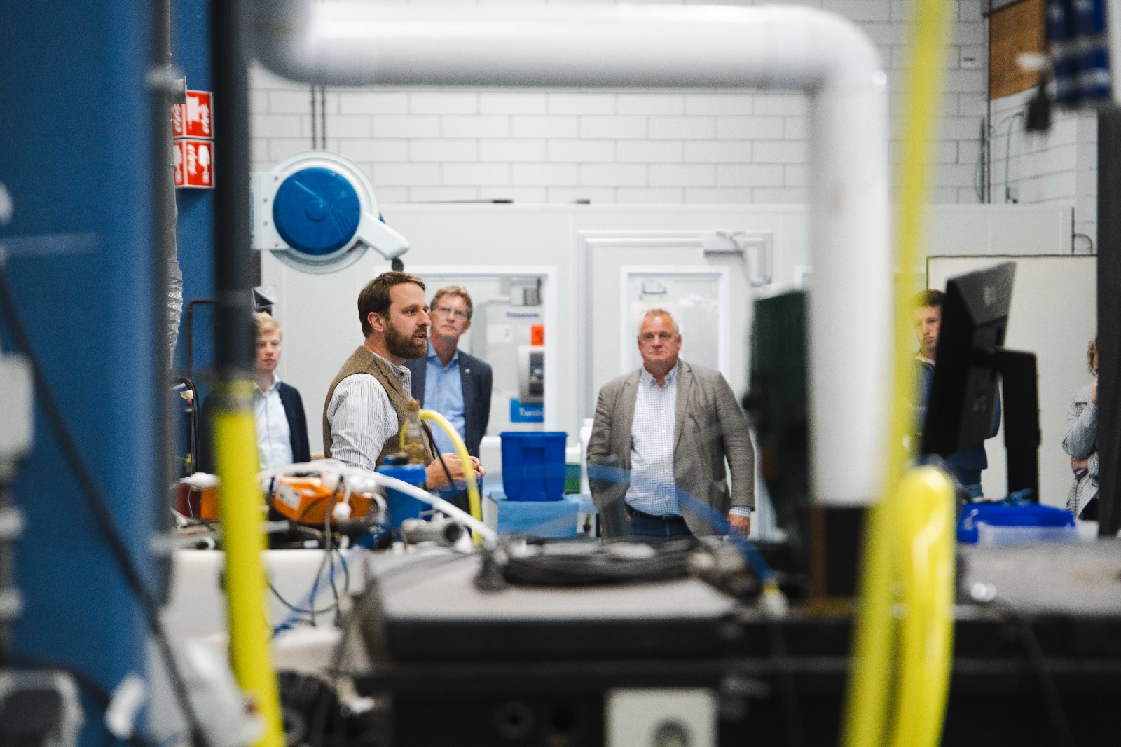 Bezoek Tweede Kamerleden aan WaterCampus