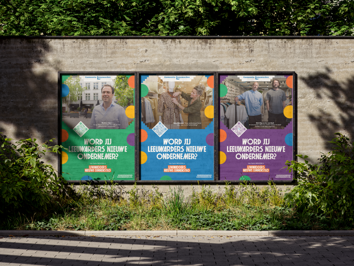 Nieuwe campagne laat zien waarom ondernemen in Leeuwarden loont
