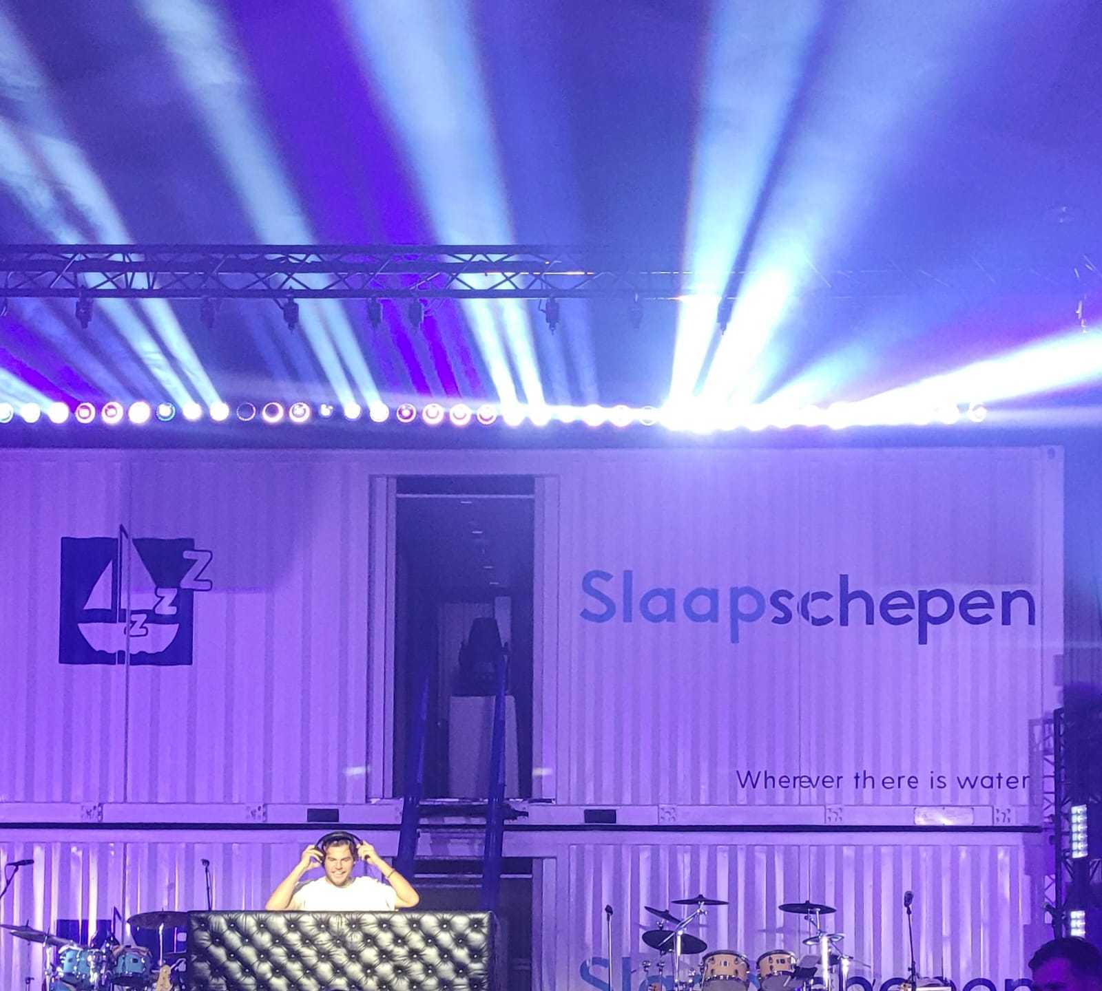 Slaapschepen opening