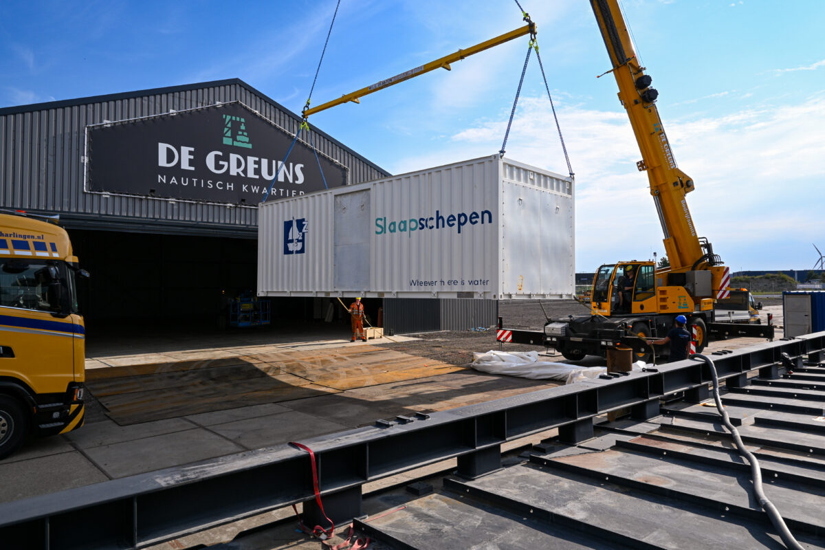 Slaapschepen introduceert Modular Floating Accommodations in Leeuwarden